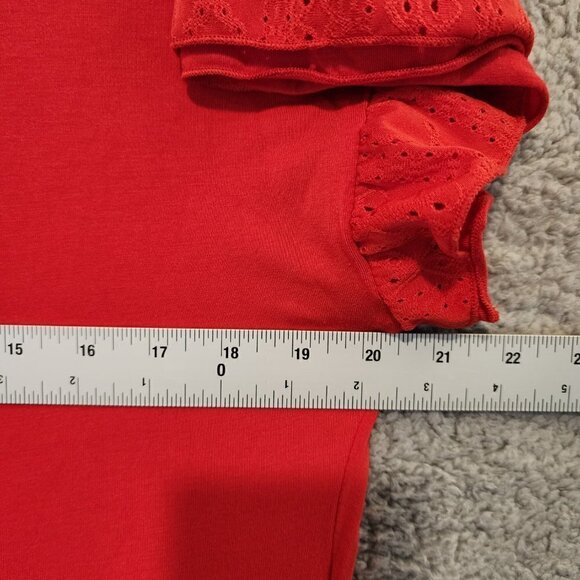 Matilda Jane Enchanted Garden Bellewood Knit and Eyelet Dress Sz M #33671D - Picture 7 of 7